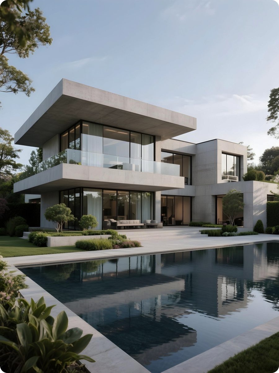 Modern luxury villa